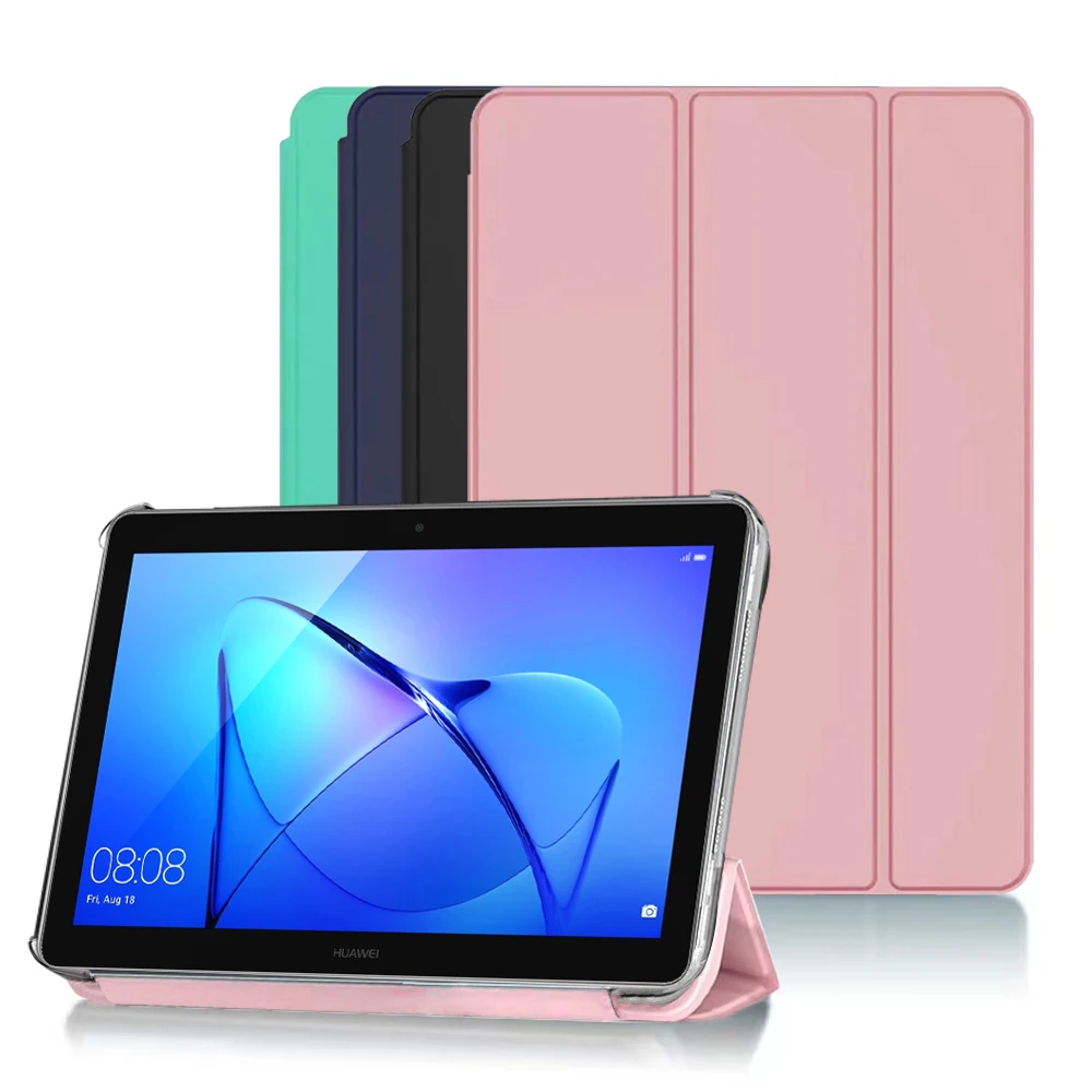 

QIJUN For Huawei MediaPad T3 10 Flip Case For 9.6 inch Leather Cases Magnetic For AGS-W09 AGS-L09 AGS-L03 Smart Case Cover Funda