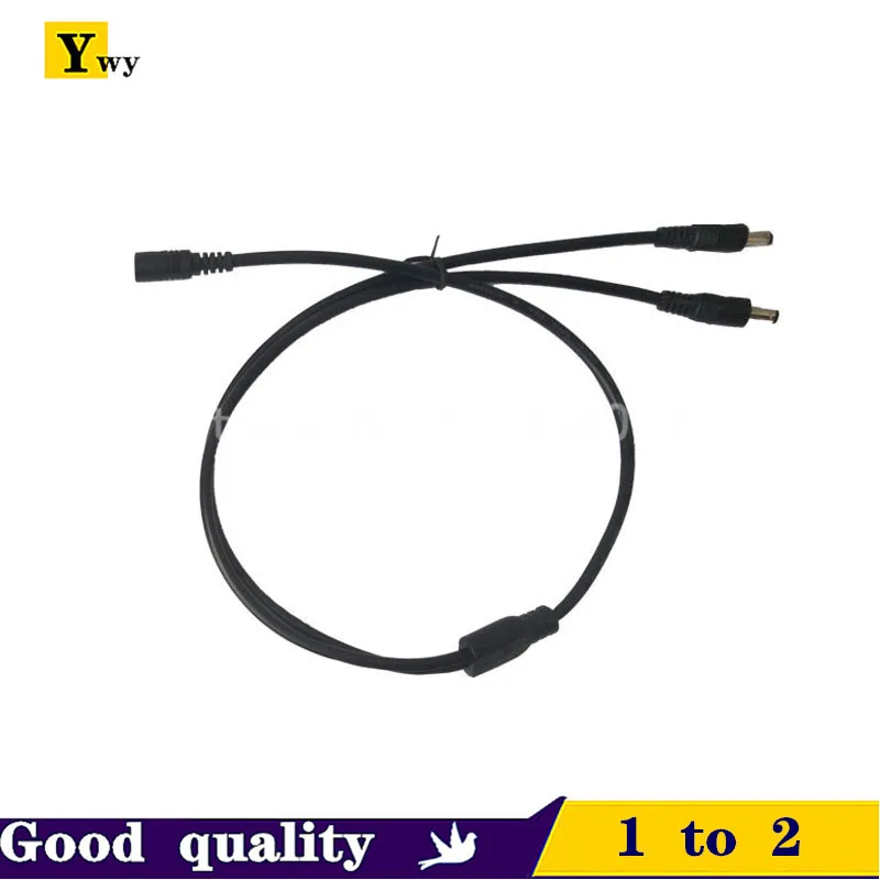 DC 1 Female to 2 Male/3 Male/4Male/5 Male Power Split Splitter Cable 2.1*5.5mm for CCTV Camera Security DVR Accessories LED Ligh