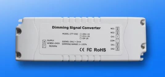 Dali Protocol Signal to 0/1-10V Dimming Signal Dali Protocol Converter 1 Road with Relay