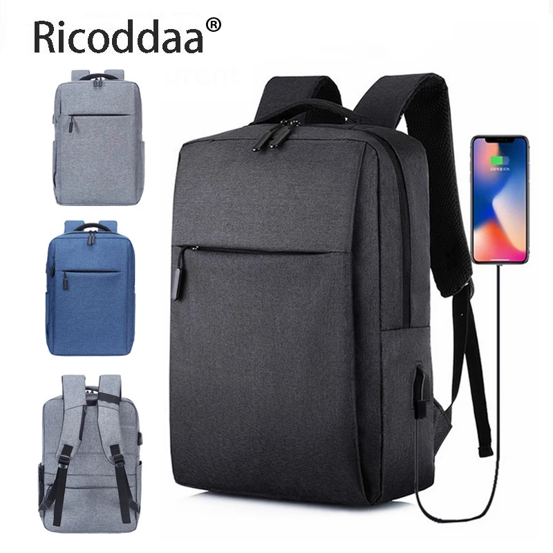 

17.3inch Laptop Backpack Larger Capacity Travel Bag with USB Charging Computer backpacks Waterproof Bag