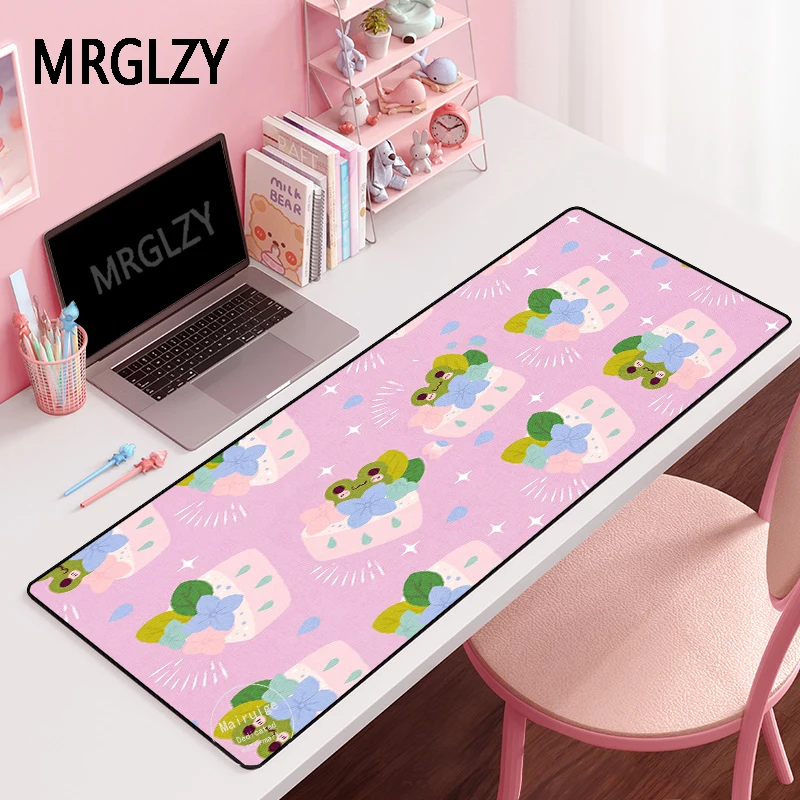 

MRGLZY Drop Shipping Cute Cartoon Mouse Pad Gamer Large Kawaii DeskMat Computer Gaming Peripheral Accessories MousePads for LOL