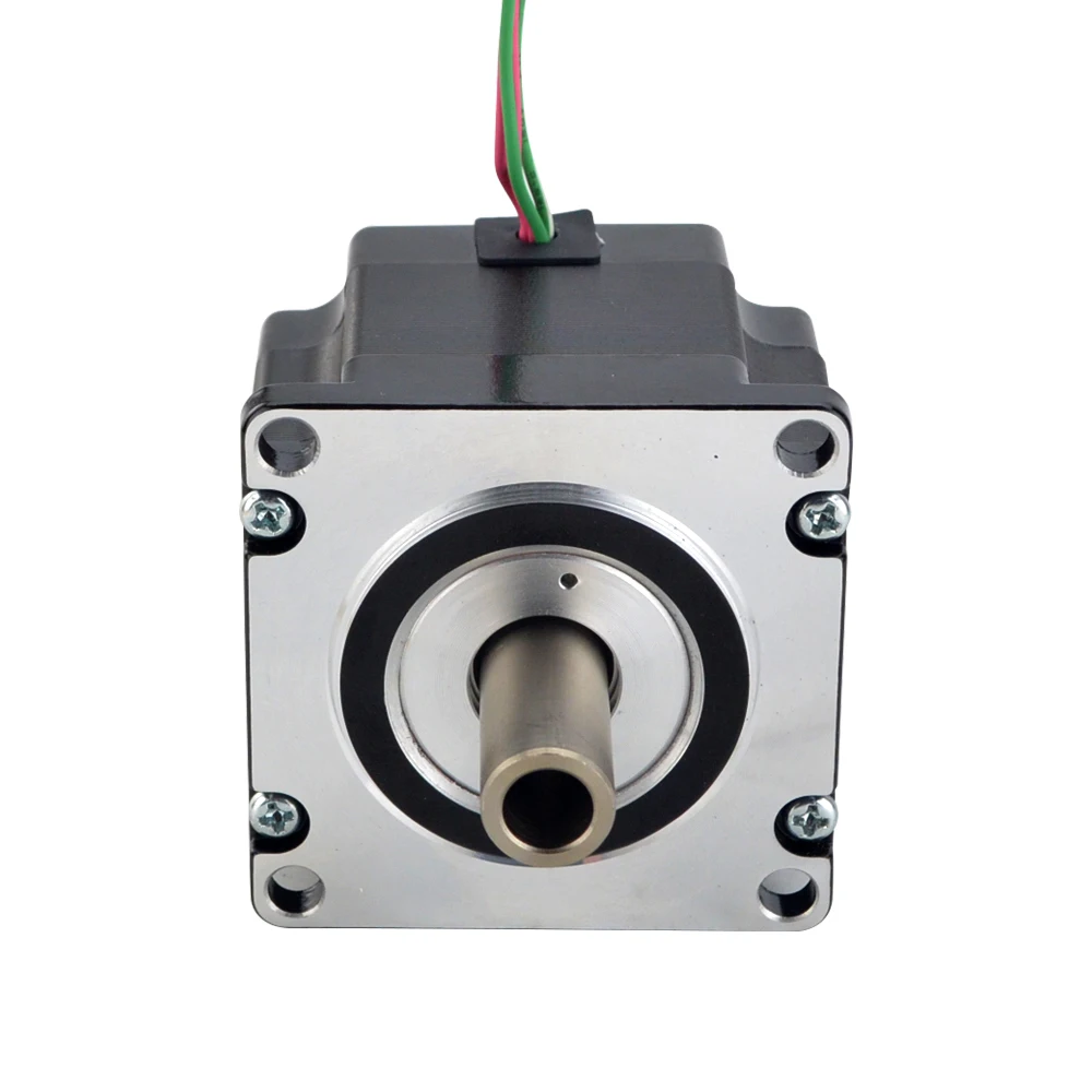 STEPPERONLINE Nema 23 Stepper Motor Dual Shaft Hollow Shaft 0.78Nm 2A 57x57x45mm Stepping Motor for CNC Engraving Machine