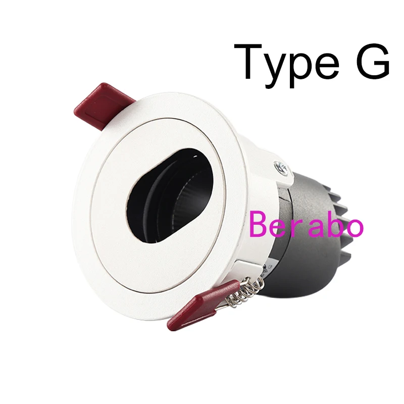 LED Downlight 12W 18W 30W Runde Einbauleuchte AC110V220V Unten Licht Wohnkultur Schlafzimmer Küche Innen spot Beleuchtung – Detail 6