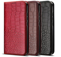 Crocodile Texture Luxury Leather Case For Huawei Nova 2 3 3i 3E 4 Plus CAN-L11 Smart Lite 2i GR3 2016 GR5 2017 Wallet Cover