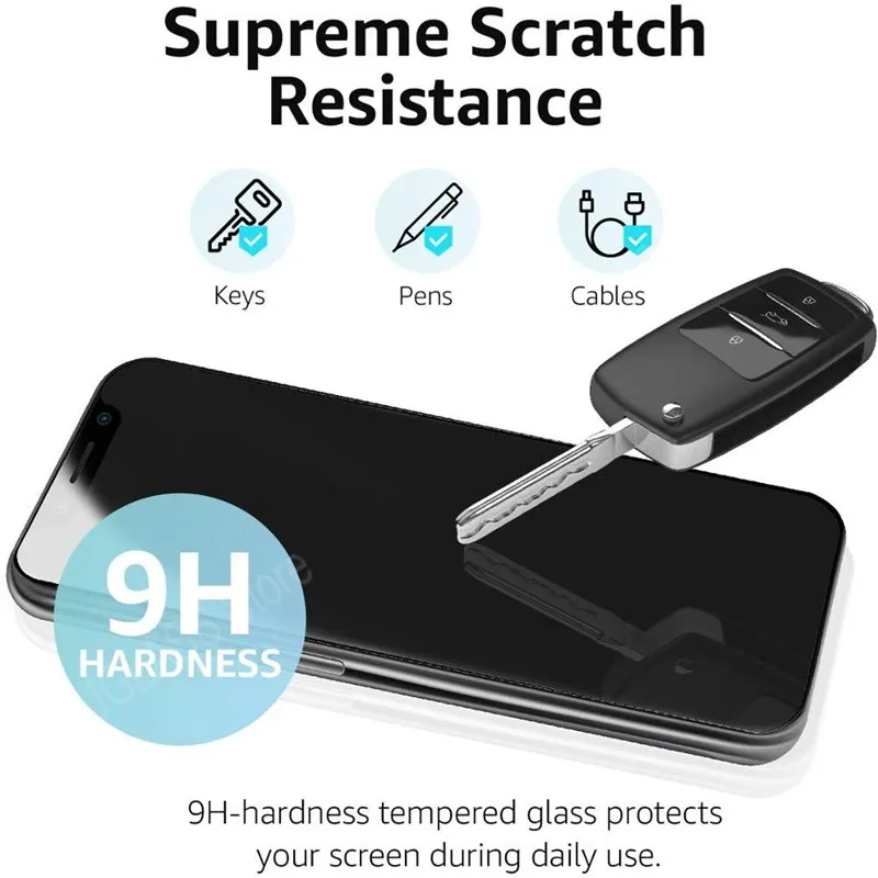 4Pcs Tempered Glass For iPhone 13 11 12 Mini 15 14 Pro Max 16E Screen Protector For iPhone 6S 7 8 Plus XR XS Max image 6