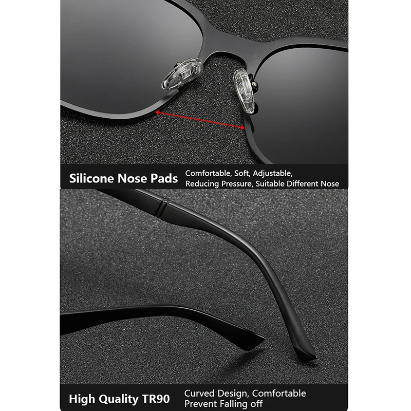 Fashion Brand Sunglasses Classic Women Outdoor Sports Polarized UV400 Lens Men Sun Glasses Vintage Eyewear For Male/Female 8033