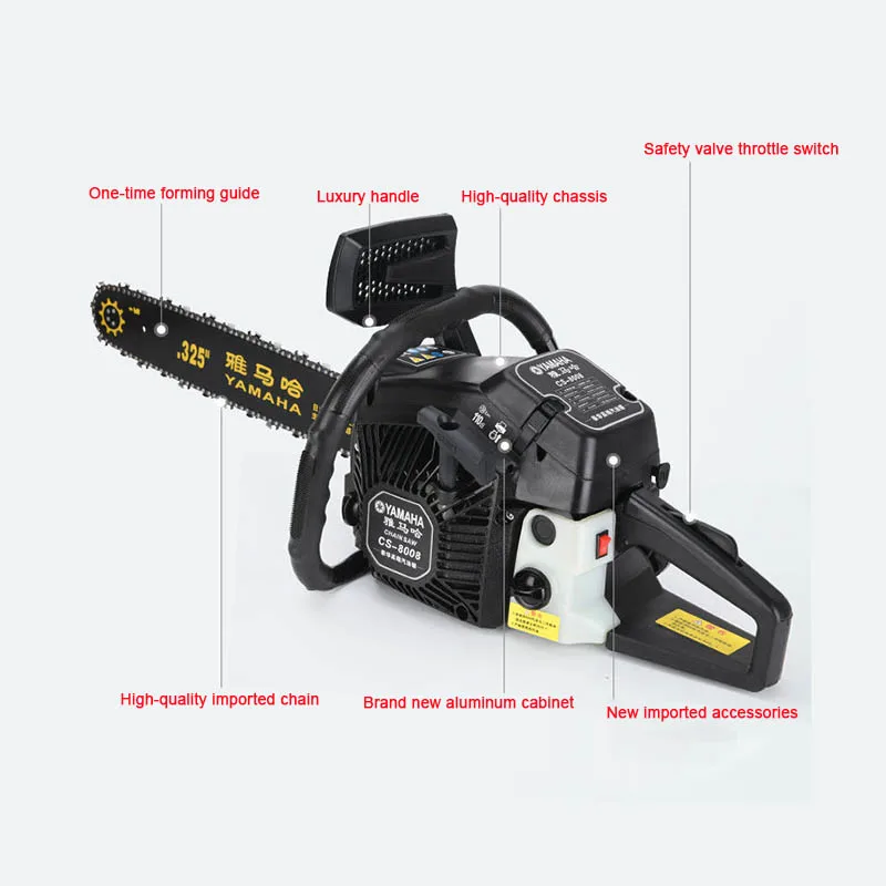 Yamaha Di Động Công Suất Khai Thác Gỗ Thấy Cây Đa Năng Cắt Hộ Gia Đình Xăng Thấy