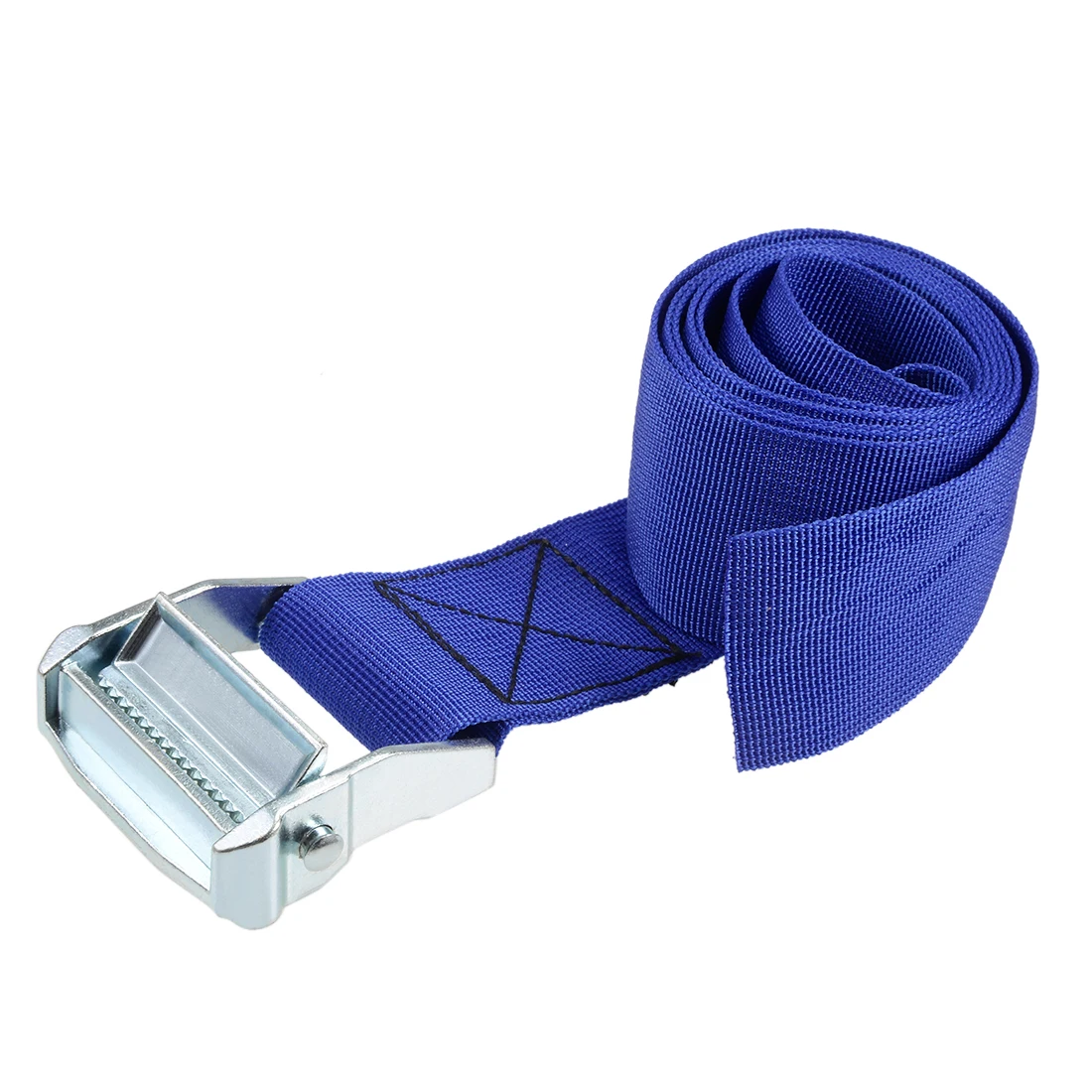 uxcell 1.5M x 5cm Lashing Strap Cargo Tie Down Straps with Cam Lock Buckle 500Kg Work Load, Blue