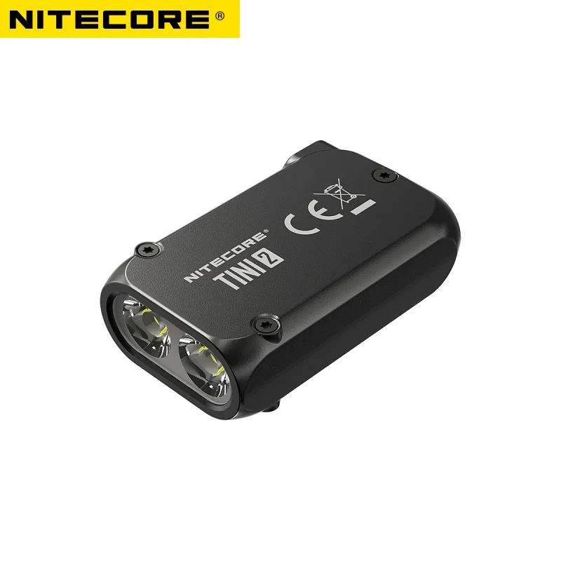 NITECORE TINI2 500 Lumens OLED Smart Dual-Core Key Light, APC Sleep Technology, Long Standby, Using USB Type-C Charging