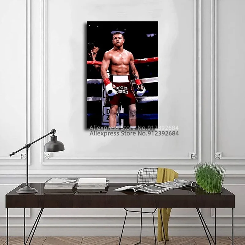 Boxing Legends Poster Canelo Saul Alvarez Poster Canelo Alvarez Poster Canelo Poster Print poster Art poster Decoration