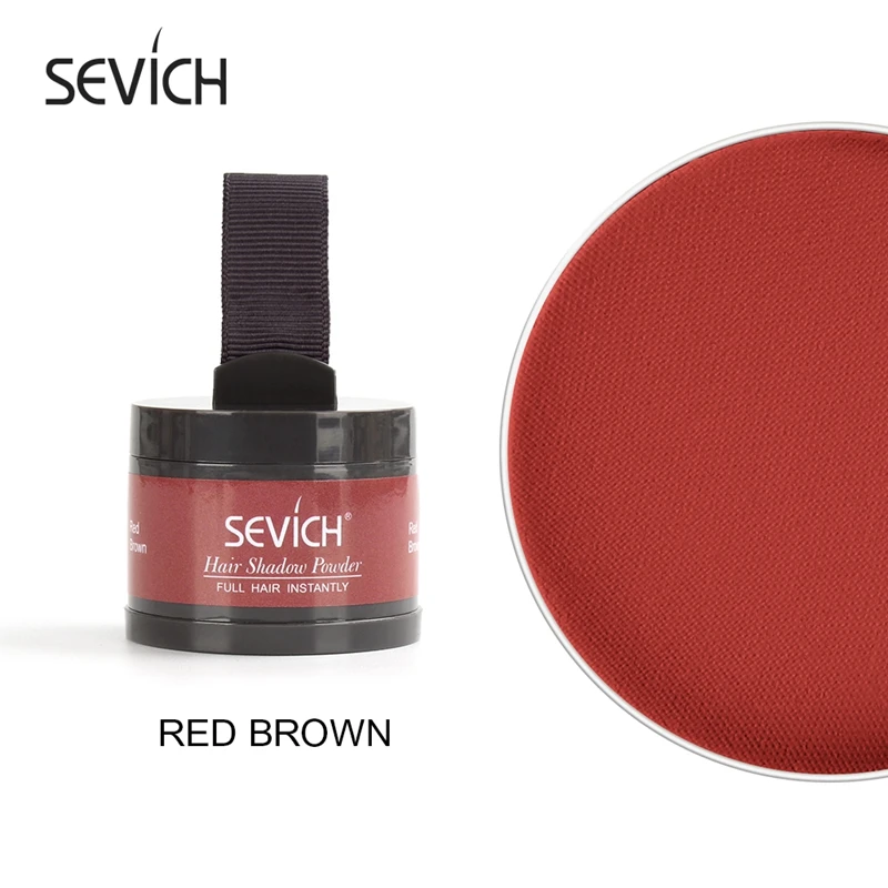 Sevich Haarlijn Poeder 4g Haarlijn Shadow Poeder Vrouwen Mannen Make-Up Haar Concealer Natuurlijke Cover Unisex Stijltang Borstel