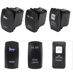 24V 12V Car Light Toggle Switch LED Rear Front Lamps Buttons Automotive Accessories For Boat Caravan Trailer Truck ATV Polaris