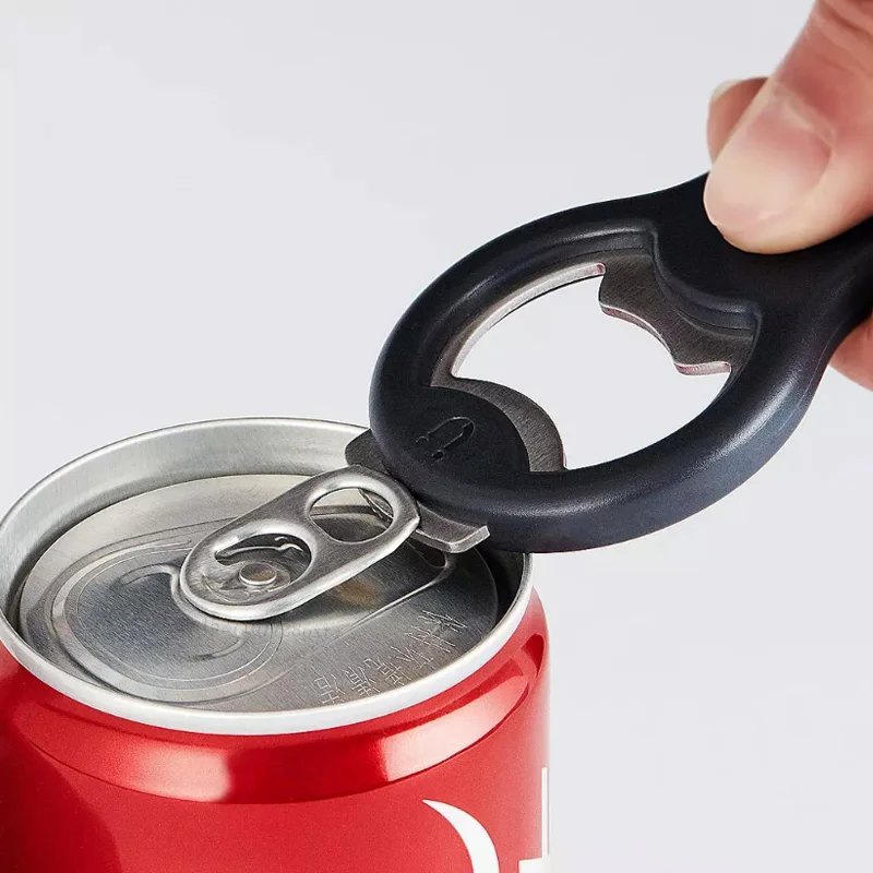 2022 huohou magnético aço inoxidável latas de cerveja abridor automático abridores de cerveja barra cozinha ferramentas para churrasco