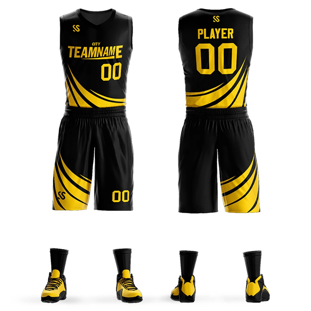 Custom Personalize Basketball Jerseys Printed Team & Player For Men Boy Suit Outdoor Casual Training Adult Uniforms