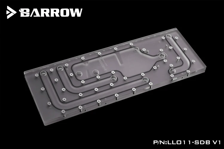 Barrow LLO11-SDBV1, Waterway Boards For Lian Li PC-O11 Dynamic Case, for Intel CPU Water Block & Single GPU Building