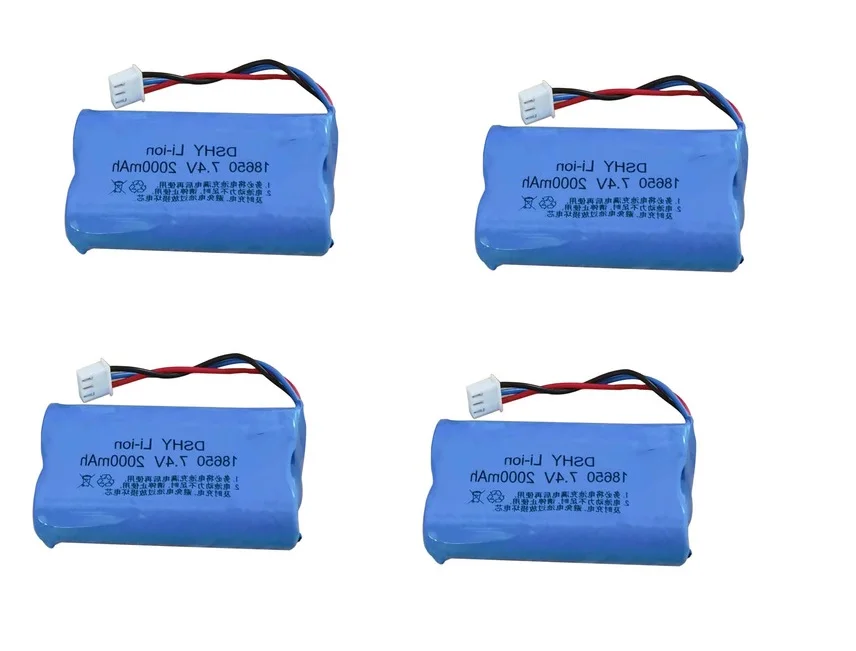 18650 7.4 v bateria 7.4 V 2000 mAH li-po Batery 2S 20C 18650 bateria do zabawek dla RC car dron helikopter model 7.4 V 2000 mAH