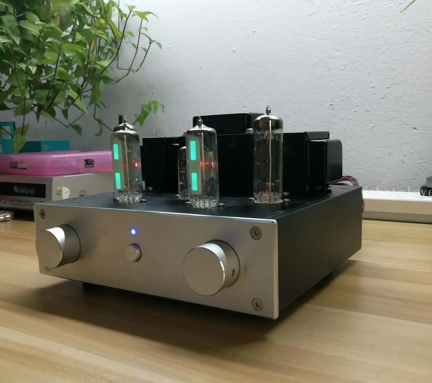 6E2+6P1/6P15 single-ended tube amplifier power amplifier tube HIFI fever grade finished kit diy power amplifier 3.2W+3.2W