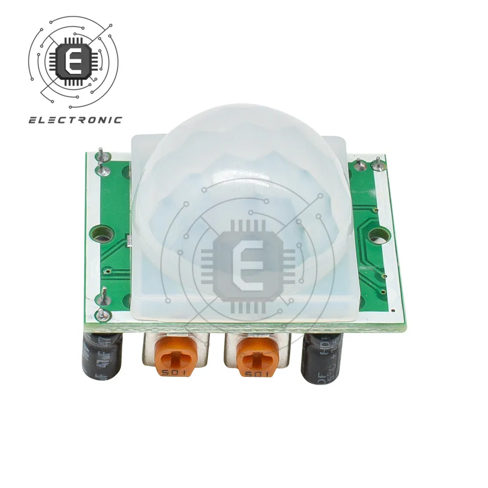 1PCS HC-SR501 Human  Adjust IR Pyroelectric Infrared PIR Motion Sensor Switch 5V 12V  Module For Arduino LED Light On Off