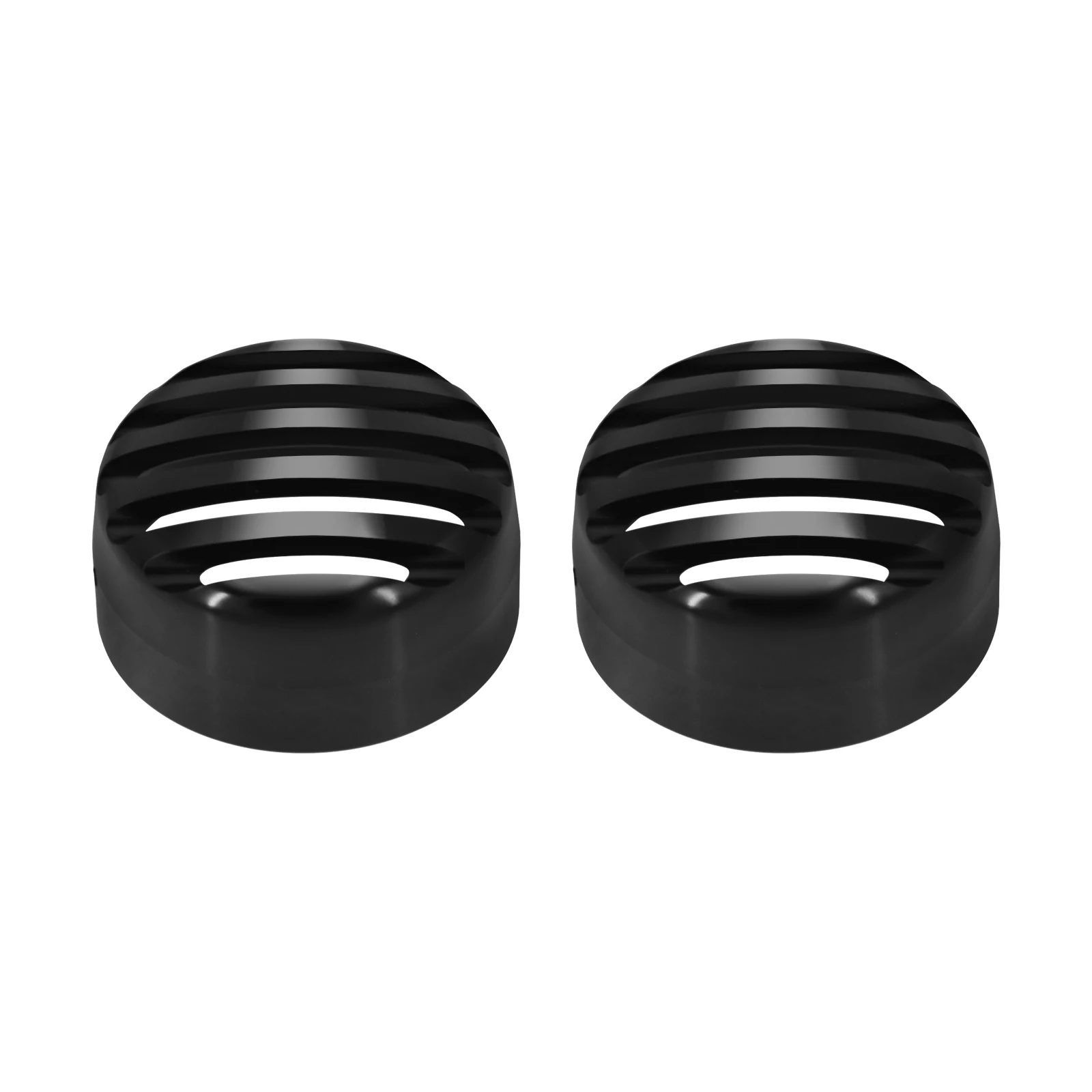 Motorcycle Black Front Turn Signal Light Bezel Grill Cover For Harley Sportster 92-2020 Iron 883 Nightster 1200 Roadster Custom