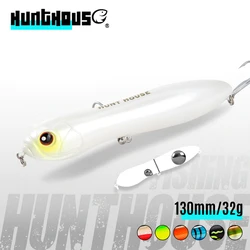 HuntHouse IMAKATSU Trairao topwater lure Pencil lure long casting fishing for Bass Pike lure Crazy surface darter sound loud