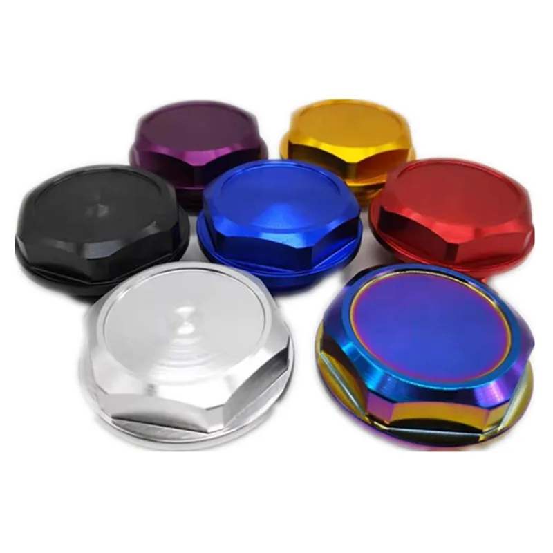 SPSLD New arrived Billet Aluminum Engine Valve Cover Oil Filler Cap For Lexus Toyota Camry Corolla Rav4 Oil Tank Cover Caps