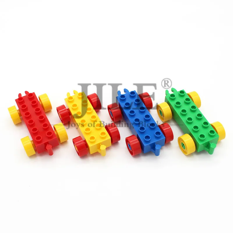 MOC Large Building Blocks Model Traffic Vehicles Compatible Car Big Size Bricks Educational Creative Toys for Children Kids Gift