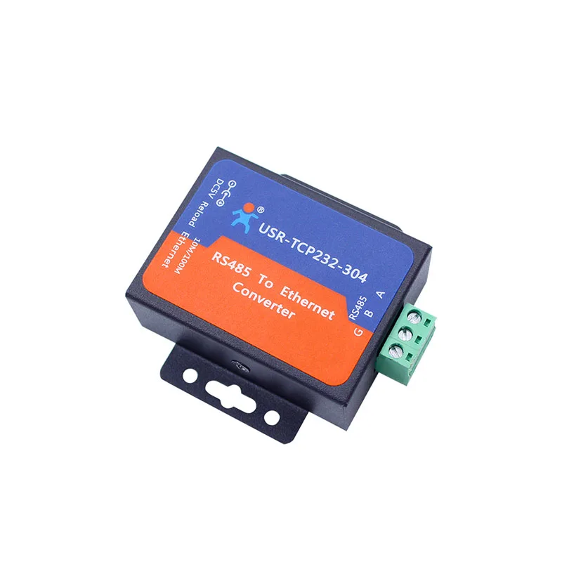 2PCS USR-TCP232-304 Serial RS485 to TCP/IP Ethernet Server Converter Module with Built-in Webpage DHCP/DNS Supported