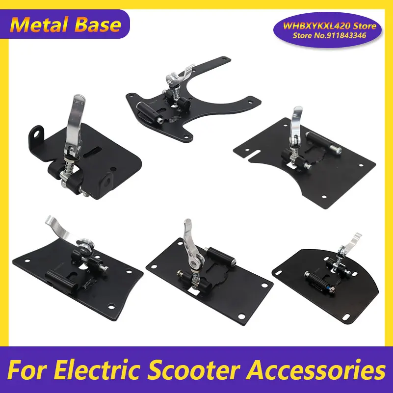 For KUGOO M4/M4 PRO/M5 Repair Accessories 10 Inch Electric Scooter Seat Post Saddle Clamp metal Base Lower Tube