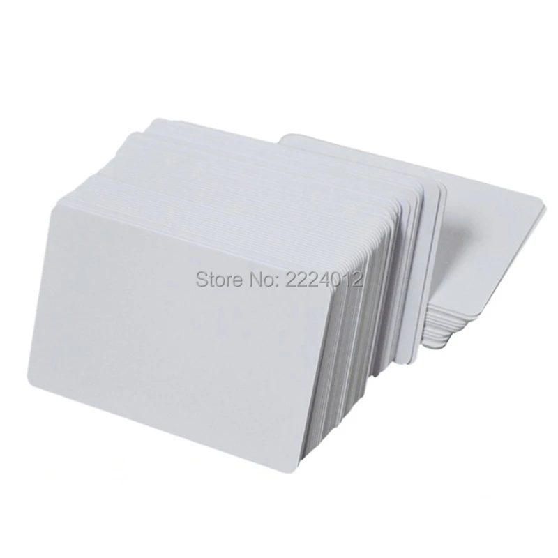 230pcs Premium Waterproof Blank White PVC Inkjet Printable Card ( No chip ) Double Side Printing for All Inkjet Printers