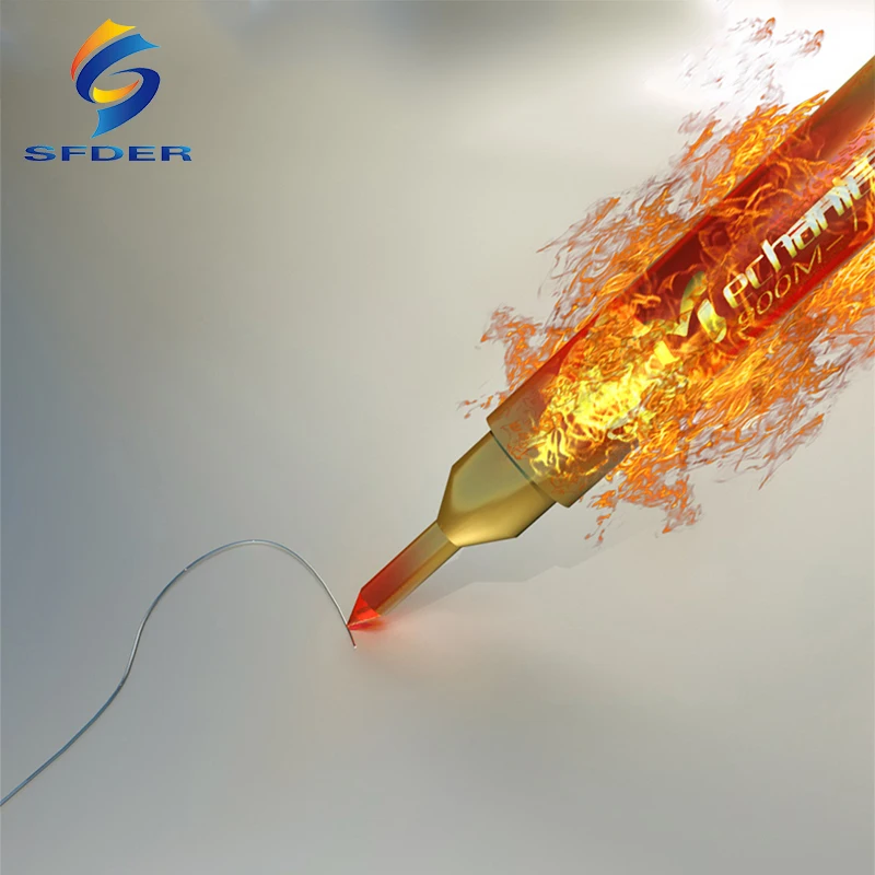 Ujung Besi Solder Mekanis 900M-T-FC/900M-T-FR Tembaga Murni Ujung Las Kawat Terbang Pemeliharaan Melompat Kawat Solder Ujung Solder