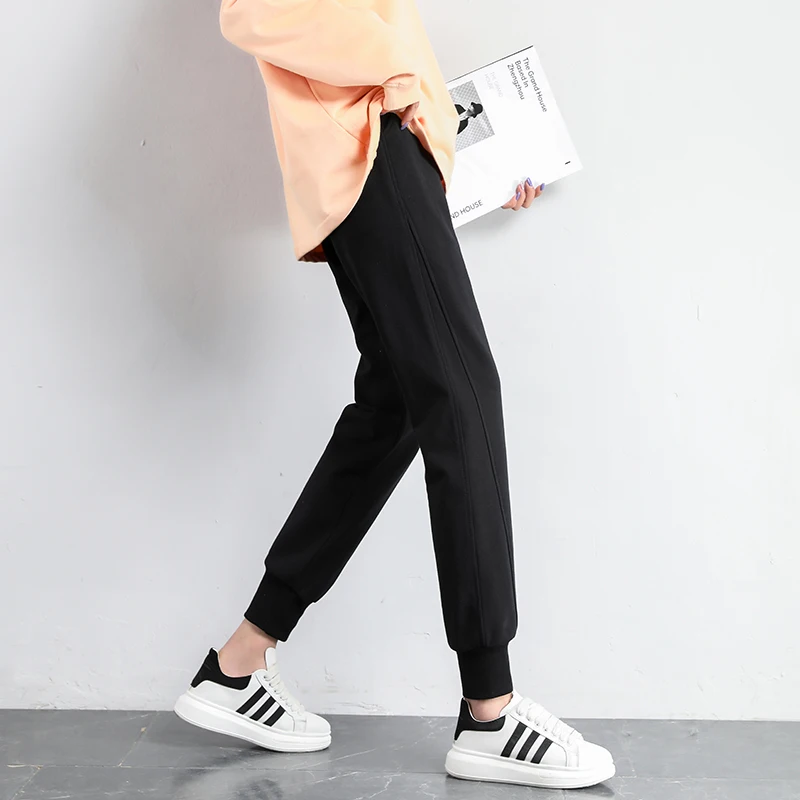 Women's Harem Sports Pants Casual Urban Sweatpants Vintage Joggers Harajuku Korean Fashion Streetwear Female Trouser Suits 2021