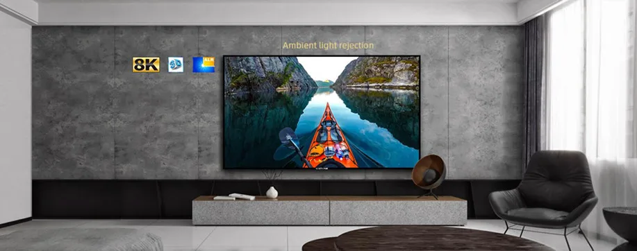 MIVISION ALR UST Projektionsleinwand Umgebungslicht-Abweisend CLR 8K 72”-120” – Detail 10