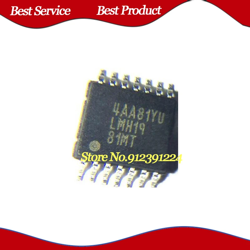 LMH1981MT TSSOP14 ، جديدة ومبتكرة ، في الأوراق المالية ، 1 قطعة للمجموعة الواحدة