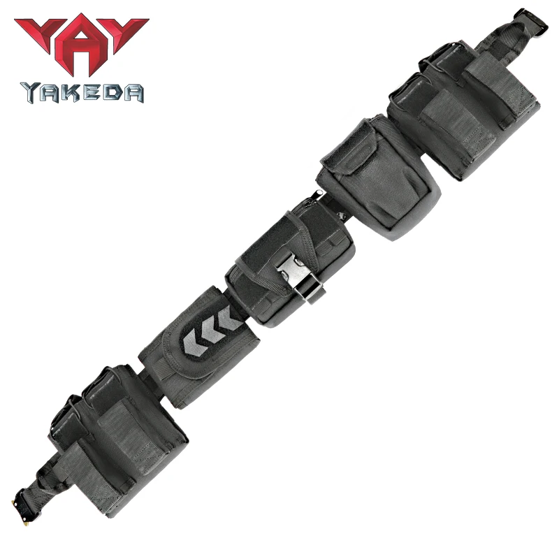 Yakeda Army User Outdoor Black Hunting Tactics Law Enforcement  Duty Security Traffic Police air gun Belt