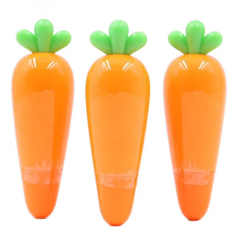 

1pc Kawaii Correction Tape Cute Carrot Press Type Practical Promotional Korean Stationery Office School Supplies