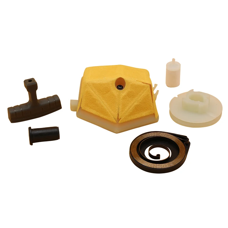 Kit maniglia molla puleggia avviamento filtro aria per HUSQVARNA 50 51 55 pezzi di ricambio per motoseghe da giardino