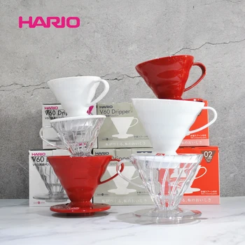 일본 Hario 필터 컵 Hario V60 수지 드립 컵 핸드 펀치 커피 펀치 컵 VD-01/02 커피 도구