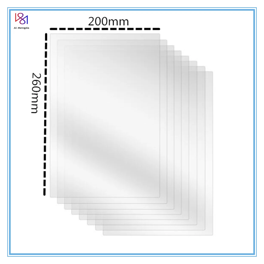 

8,9 дюймовая FEP-пленка 260*200*0,15 мм для ANYCUBIC Photon Mono X 4k 6k M3 Plus Elegoo Saturn, запчасти для 3D-принтера, аксессуары, ЖК-экран SLA