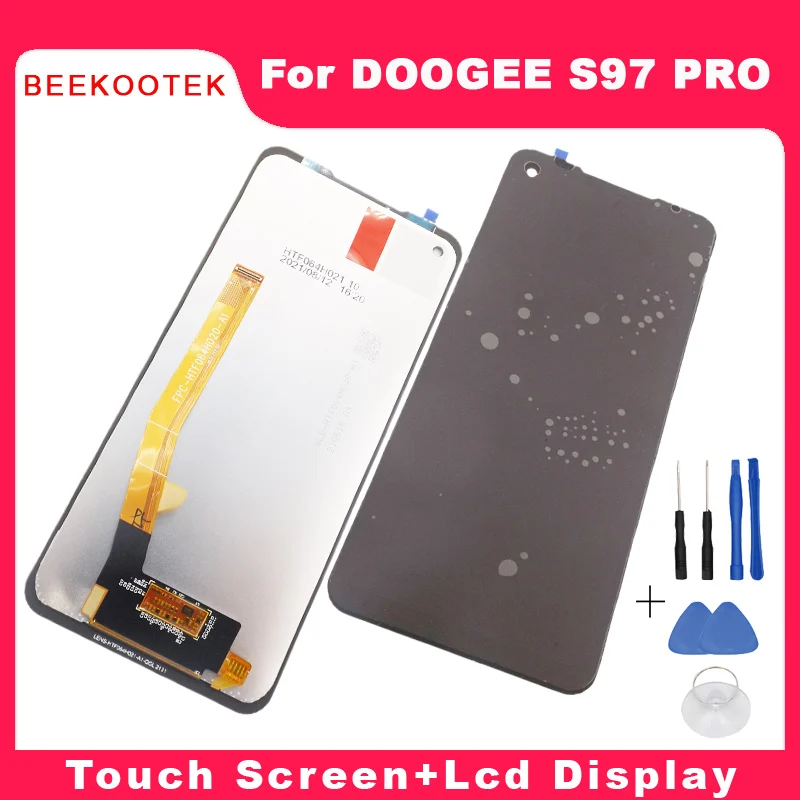 

New Original DOOGEE S97 Pro LCD Display+Touch Screen Digitizer Repair Replacement Accessories For Doogee S97 Pro Smart Phone