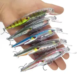 1-piece New Fishing Lure Minnow 10.5cm 10g Jerkbait Wobblers Minnow Artificial Bait Trout Lure Swimbait