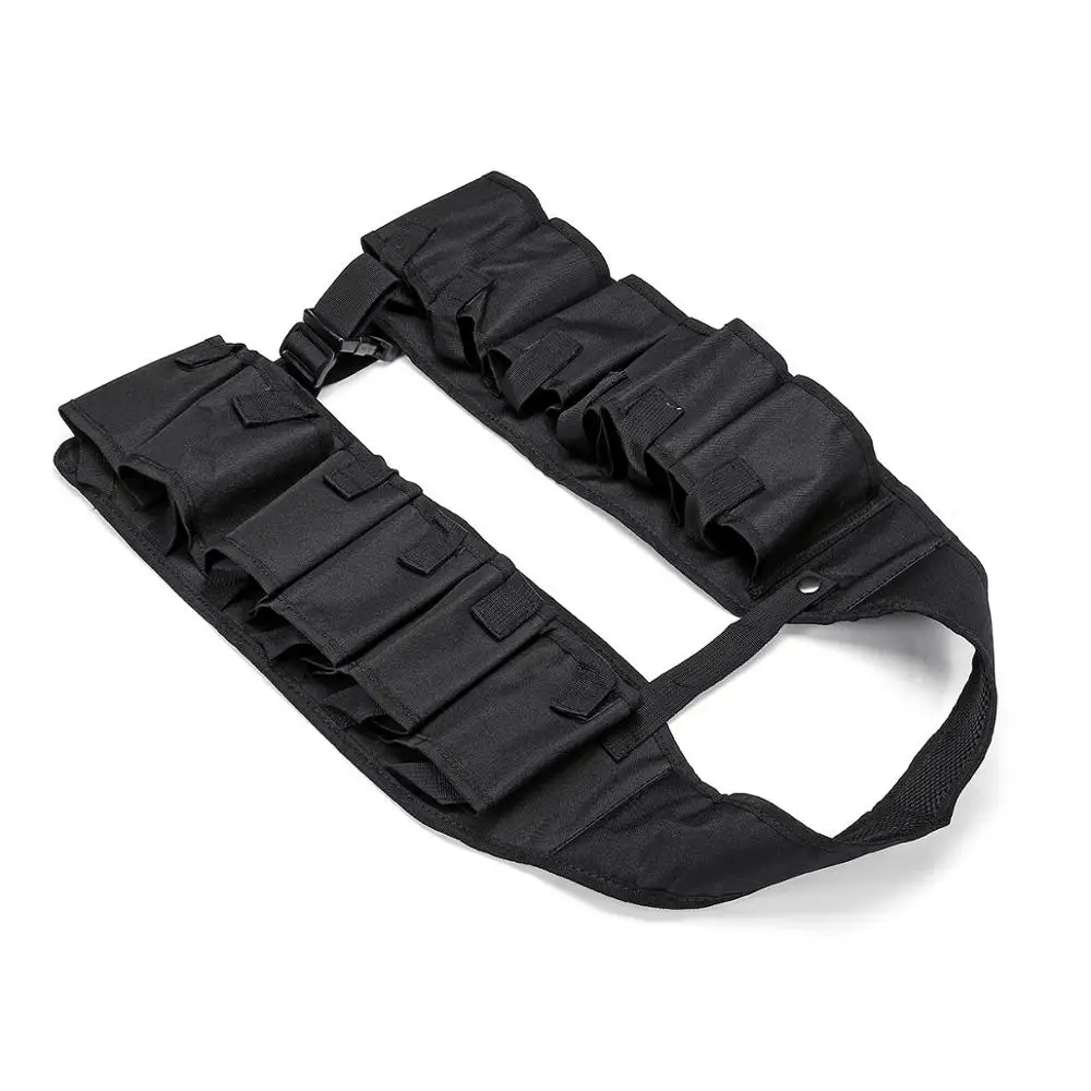 12 Pack Waist Can Holder Belt Vest Tactical Shoulder Carry Bag Beverage Bag Cycling Hiking Camping Christmas Beer Vest