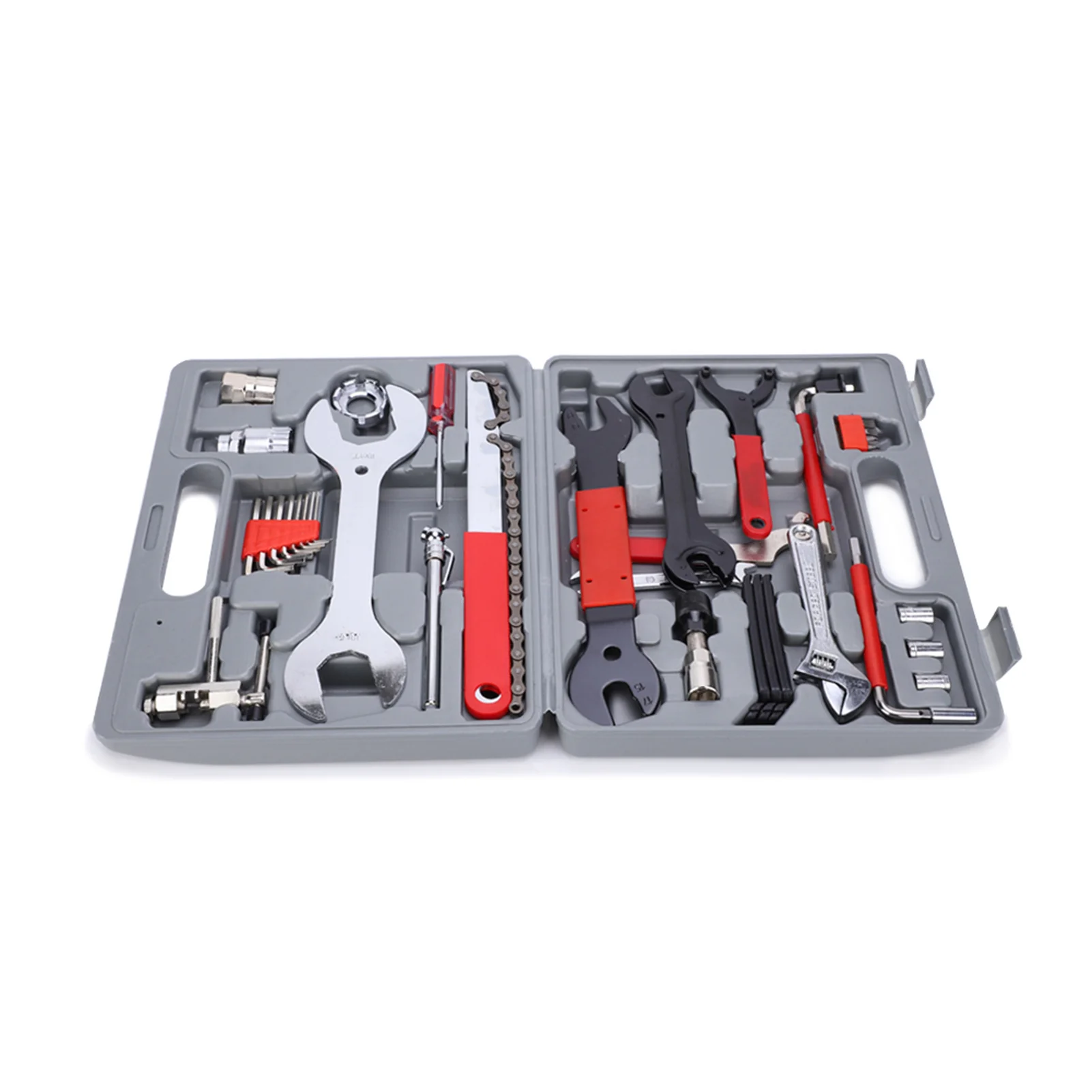 hot sale 44PCS Bike Tool Kit Bicycle Maintenance Repair Set Hand Wrench With Box Case CN Recommend repair tools