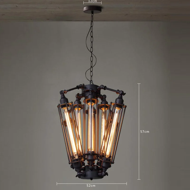 2017 nowe amerykańskie lampy wiszące w stylu Retro lampa przemysłowa Loft Vintage restauracja/Bar Alcatraz Island Edison Lampe oświetlenie wiszące