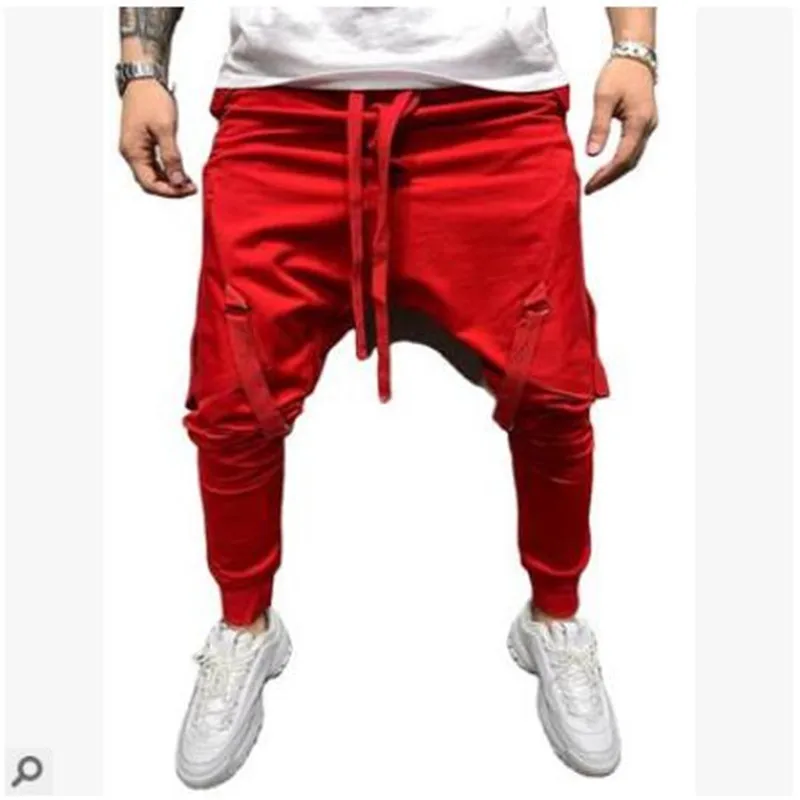 Men pants Casual harem men joggers Streetwear Joggers Hip hop for young schoolboys and fashion SIZE M-3XL