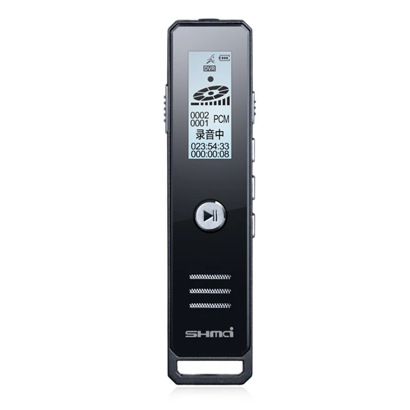 Shmci T40 – enregistreur audio professionnel, activation vocale numérique, mini Dictaphone APE FLAC, lecteur MP3, réduction du bruit 50M