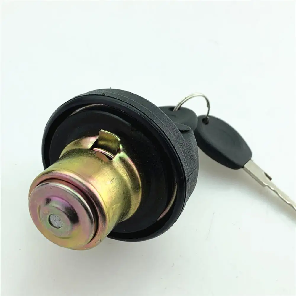 Tapa del tanque de combustible para coche, accesorios de bloqueo del tanque de combustible con llave de bloqueo, color negro, 3000/99