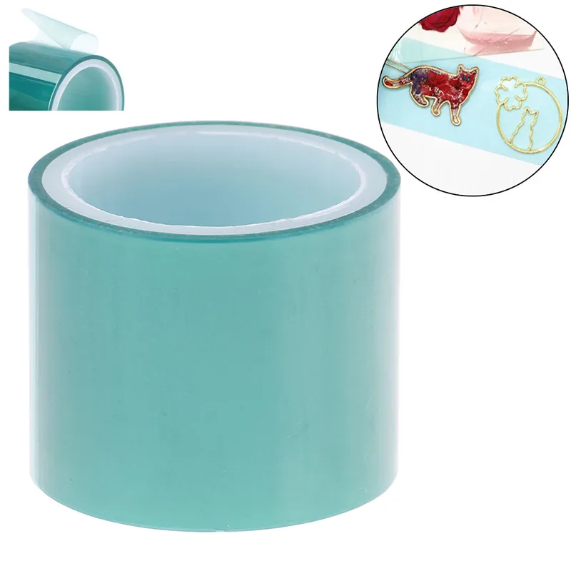 

5M DIY Seamless Adhesive Tape For Hollow Metal Frame UV Resin Tool Transparent Silicone Mould Jewelry Making