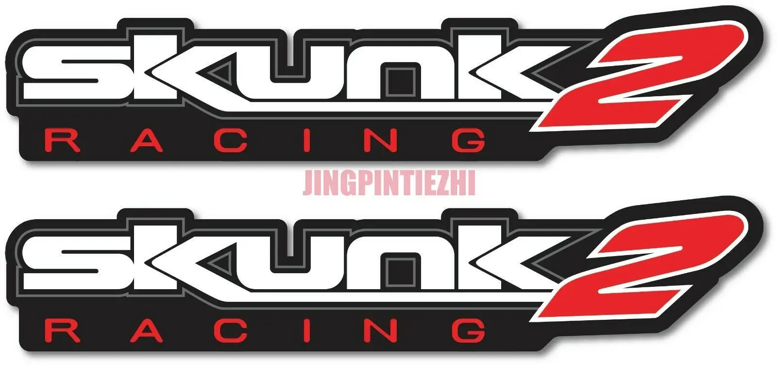 Interesting 2X SKUNK2 DECAL STICKER TRUCK VEHICLE JDM SUSPENSION RACING CAR WINDOW Racing Helmet Stickers