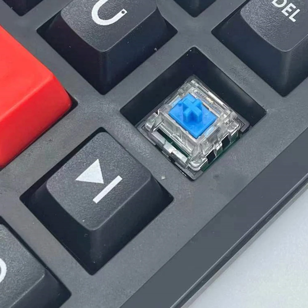 Imagem -06 - Teclado para Edição de Clipes de Vídeo Teclado com Teclas Quentes para Botões Usb Switch Azul Teclado Mecânico Portátil para Win Macos