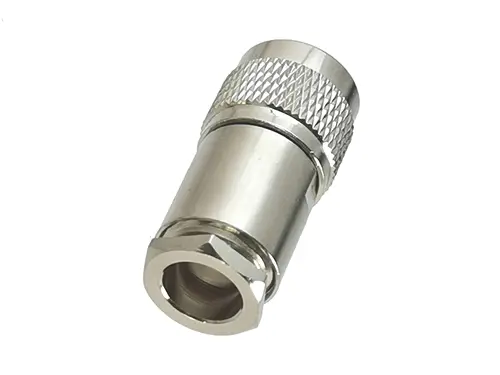 Imagen 2 del producto Abrazadera de conector de enchufe macho N, 10 piezas, RG8, LMR400, 7D-FB, RG213, Cable RF Coaxial de latón recto, nuevo